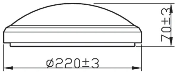 Plafonieră LED pentru baie DORIS LED/6W/230V IP44 Philips