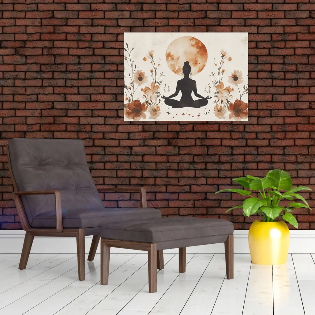 Tablou - Yoga Portocalie (70x50 cm)