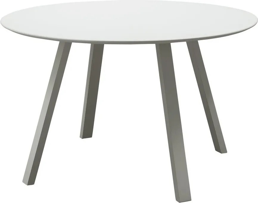 Masă de grădină rotundă din metal ø 120 cm Auke – WOOOD