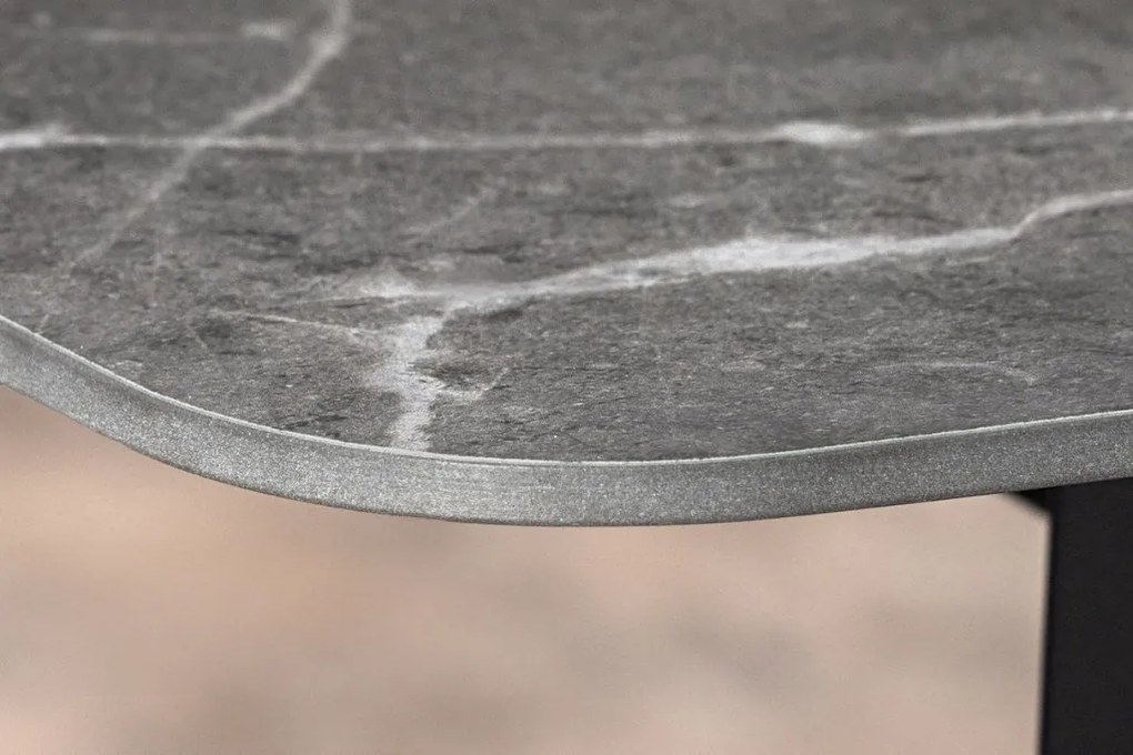 Masa dining design modern Milano antracit 180x90cm