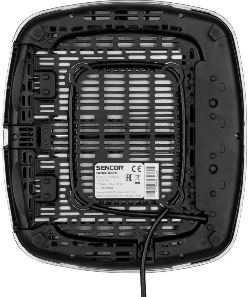 Sencor - Prăjitor de pâine cu 4 fante, 1600 W/230 V, crom mat