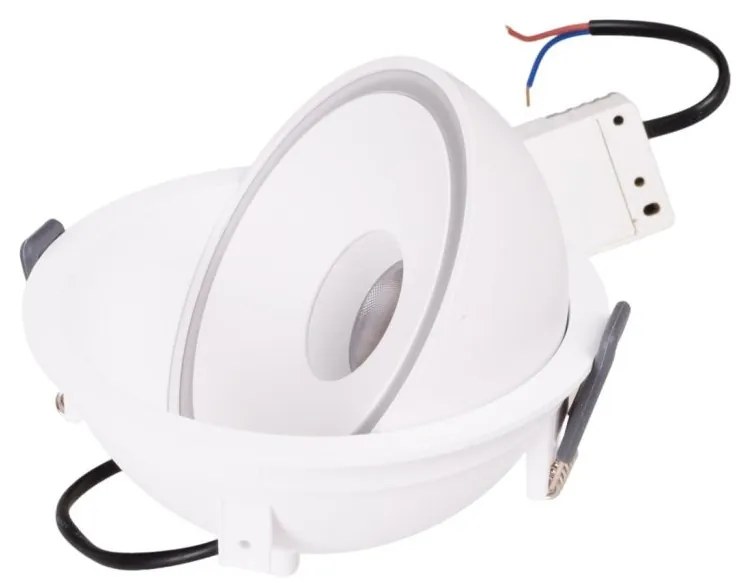 Spot LED Incastrabil Directionabil Design Modern, Vector 10w alb