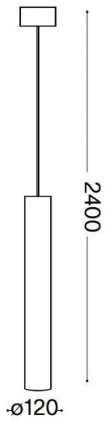 Lustră LED pe cablu Ideal Lux LOOK 1xGU10/10W/230V negru