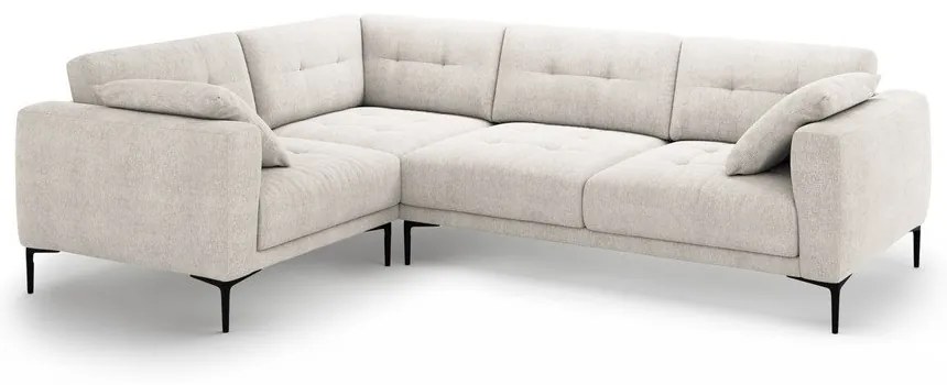 Colțar bej (cu colț pe partea stângă/în formă de ”L”) Bemy – Micadoni