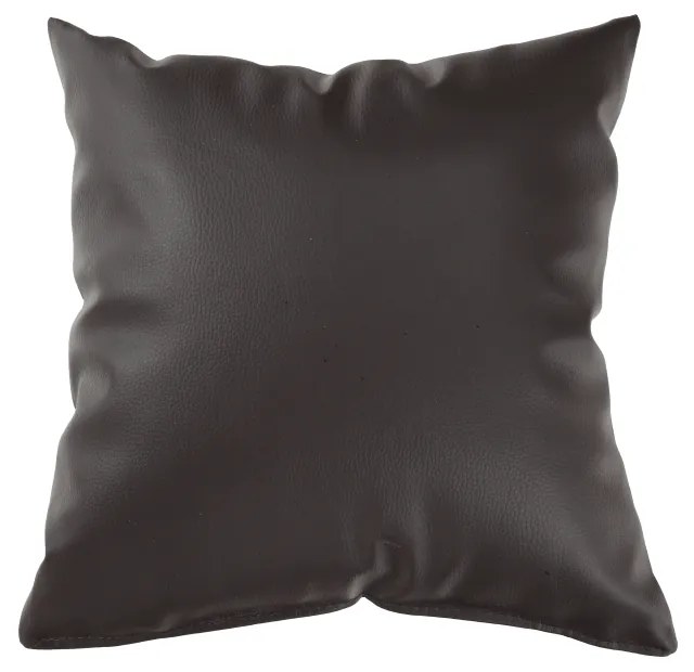 Colţar în formă de U, material textil maro/piele ecologică maro, dreapta, EMILY U