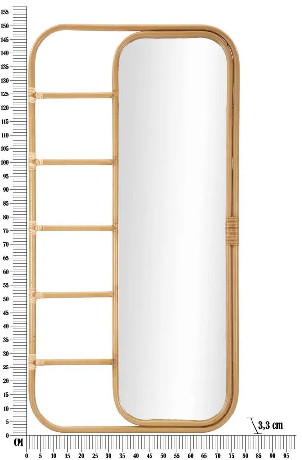 Oglindă de perete 77.5x151 cm Panama – Mauro Ferretti