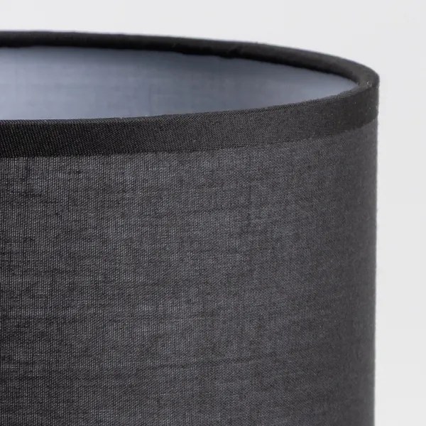 Lampă LED de perete Brilagi NUBILA 1xE27/25W/230V + LED/3W negru