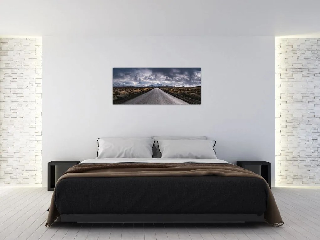 Tablou drumului în deșert (120x50 cm)