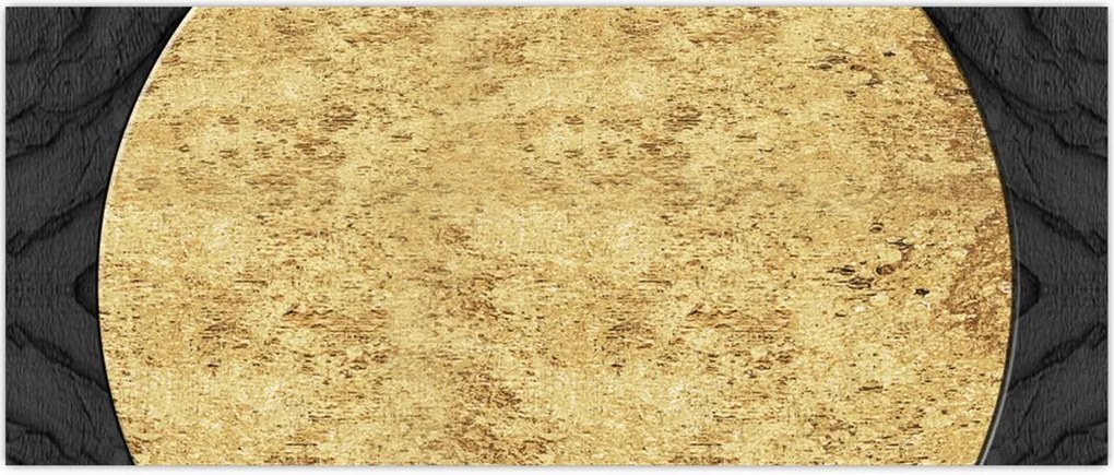 Tablou - Structura de aur N⁰2 (120x50 cm)