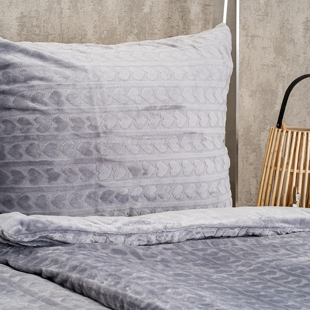 Lenjerie de pat din microflanel 4Home Lovely, 140x 200 cm, 70 x 90 cm