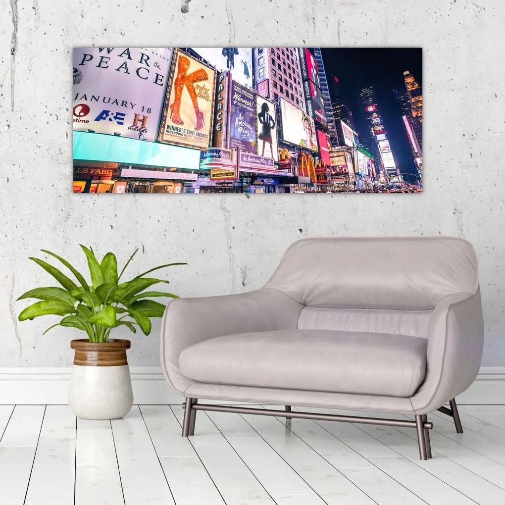 Tablou - New York Theather District (120x50 cm)