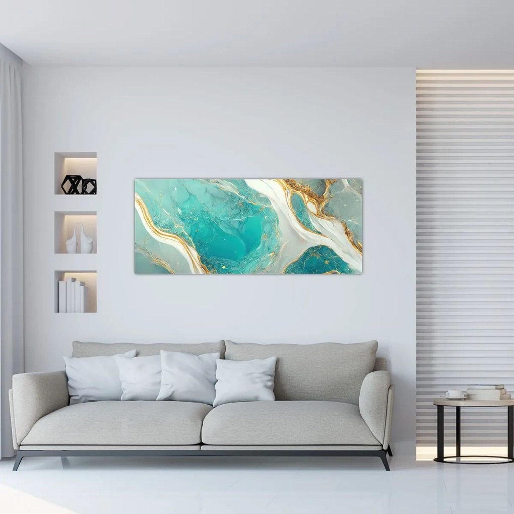 Tablou - Designul marmurei II. (120x50 cm)