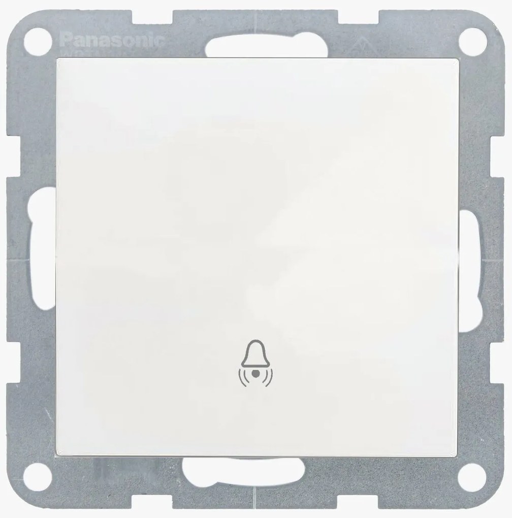 Intrerupator sonerie 10A, IP20, Alb, Panasonic Karre Plus 55