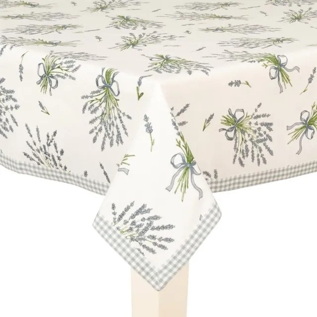 Fata de masa bumbac model Lavanda 150 cm x 250 cm
