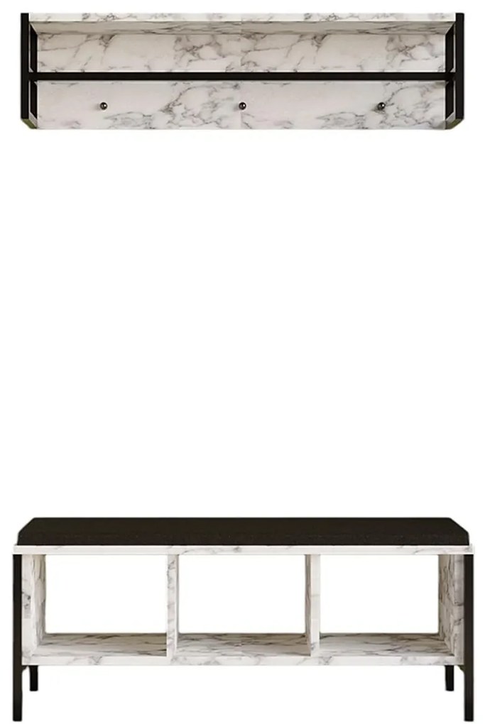 Mobilier hol Aliex 18 (marmură carrara). 1101338