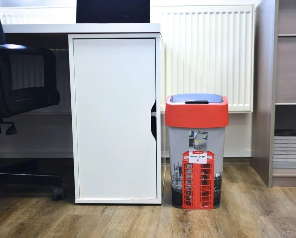 Coș de gunoi FLIPBIN 25l - LONDON CURVER