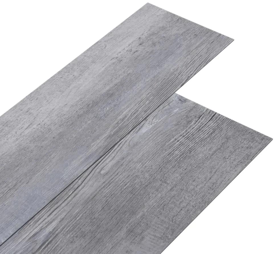 Placi pardoseala autoadezive, lemn gri mat, 2,51 m  , 2 mm, PVC matte wood grey, 2.51 m  , 1