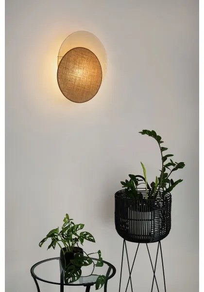 Brilagi - Aplica de perete CIRCLES 1xE27/15W/230V 45x45 cm bej/crem