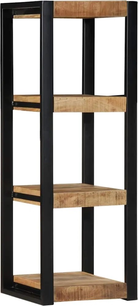 vidaXL Raft de perete 35x35x100 cm lemn masiv de mango