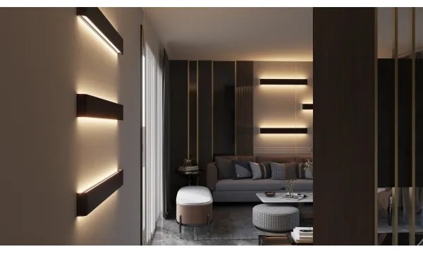 Aplică LED SMART LINEA LED/40W/230V Immax NEO 07137-B + telecomandă 76 cm Tuya