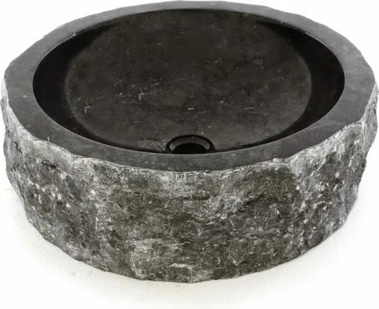 Lavoar DIVERO din piatră naturală - marmură neagră