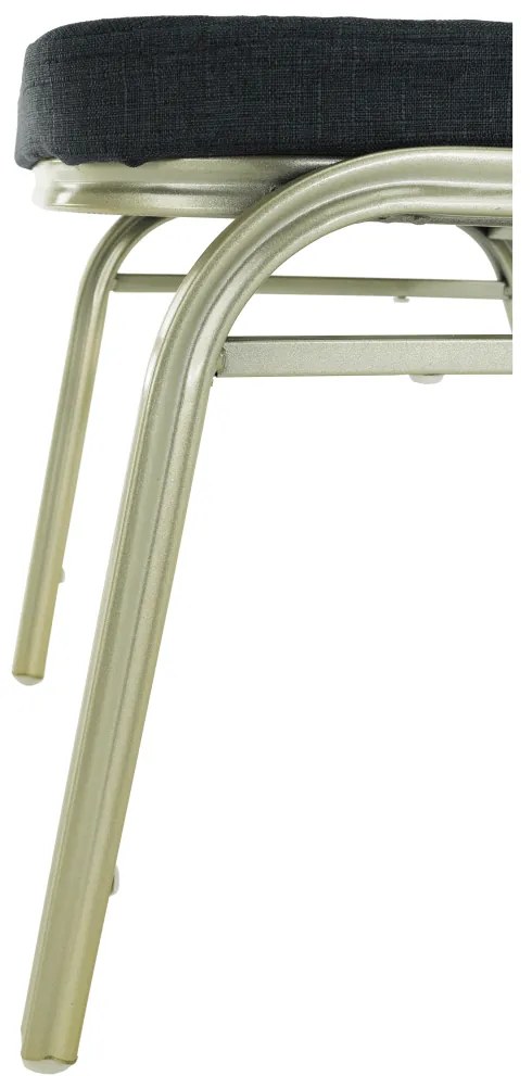 Scaun, gri/champagne, ZINA 2 NEW