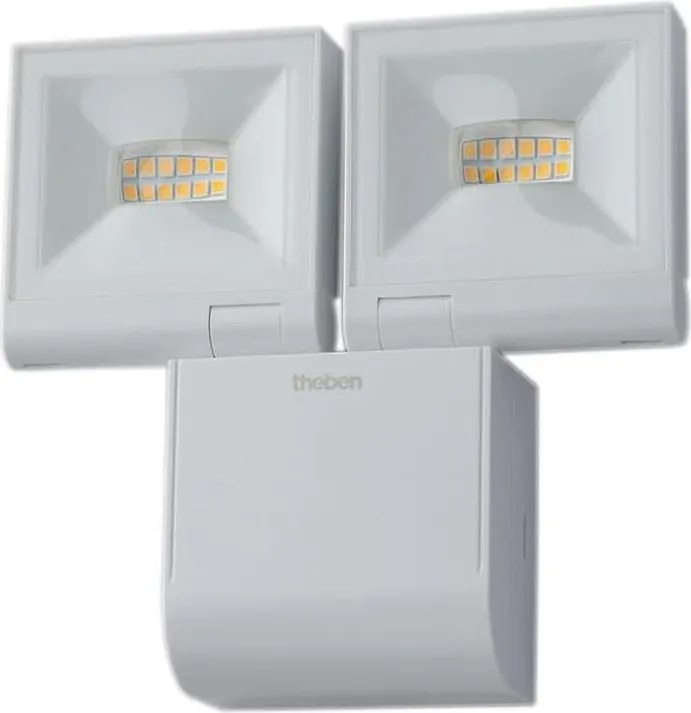 theben - Proiector de perete LED 2xLED/10W/230V alb IP55