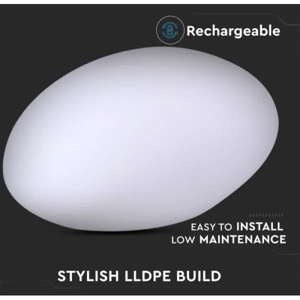 Lampă LED RGB reglabilă exterior, 1W, 5V, 28cm, IP67, 1000 mAh + DO