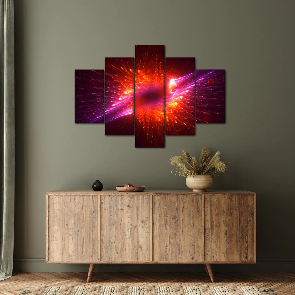 Tabloul modern abstract cu spini (150x105 cm)