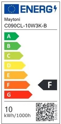 Spot LED aplicat cu protectie IP44 Hydra D-10,5cm auriu