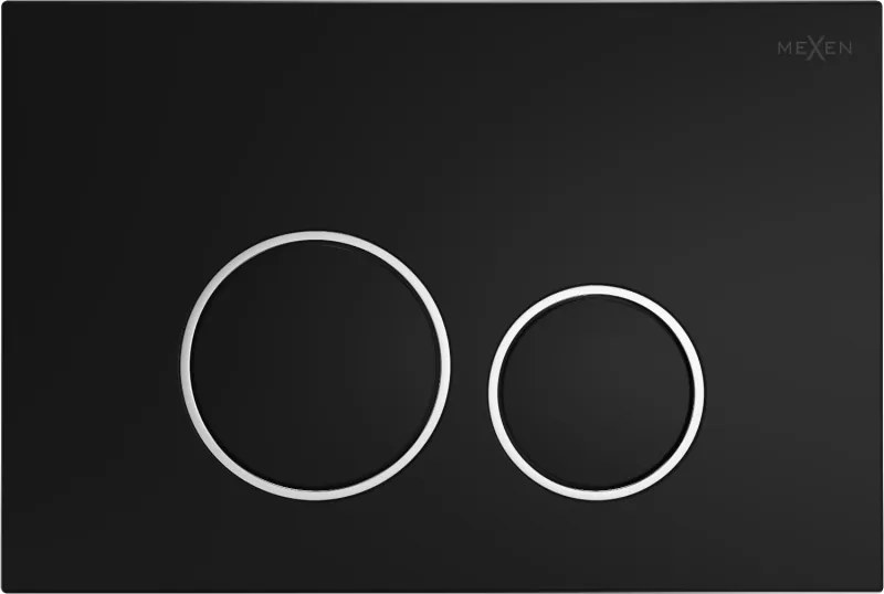 Mexen Fenix Air 05 buton de spălare pneumatic, negru - 6A0503