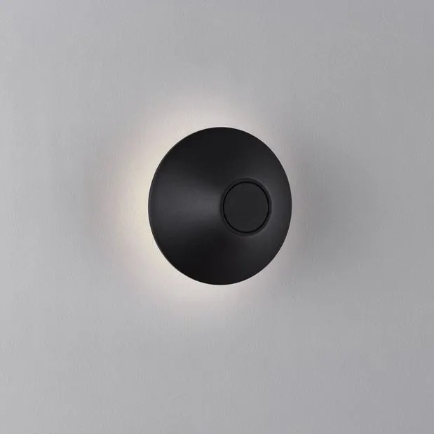Aplica LED ambientala exterior IP54 Alux negru
