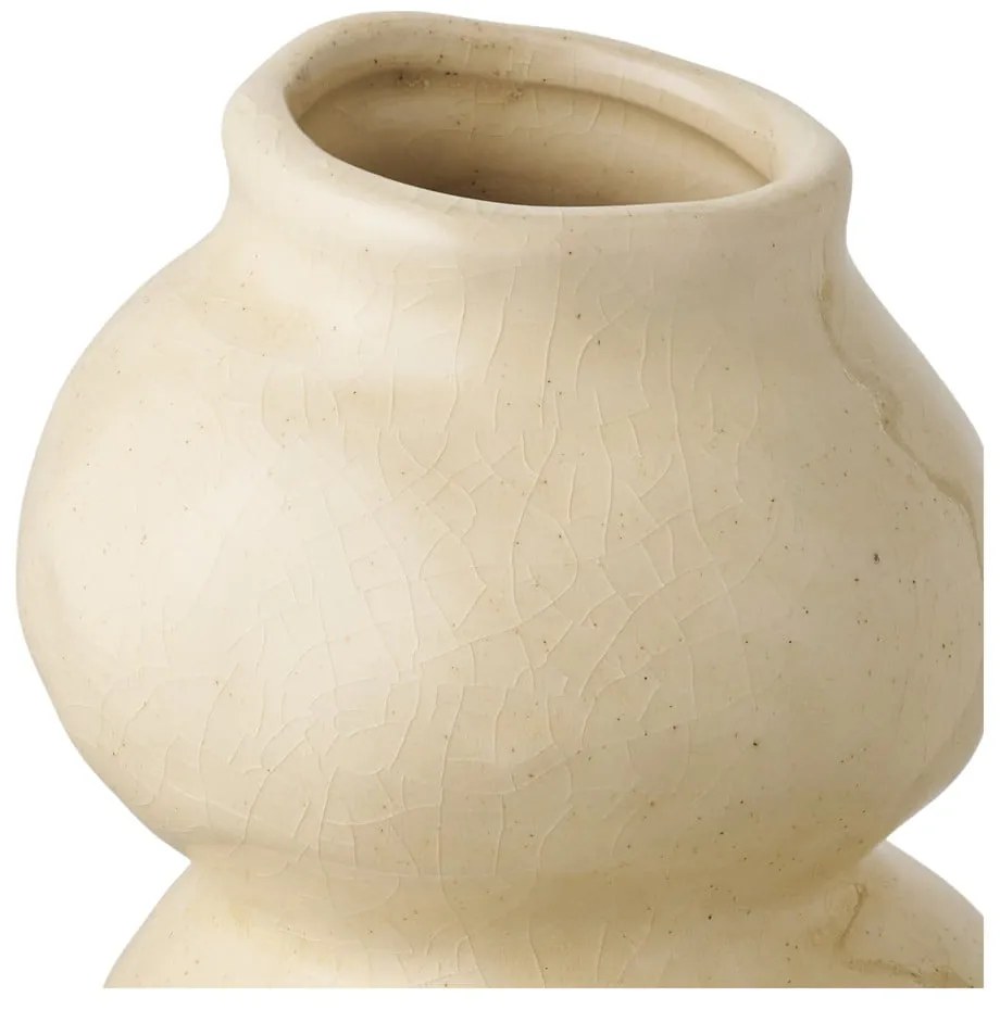 Vază bej din ceramică (înălțime 19,5 cm) Rona – House Nordic