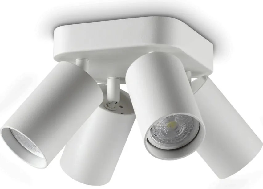 Plafoniera DYNAMITE PL4 ROUND BIANCO