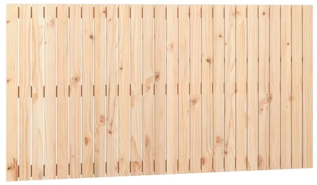 824908 vidaXL Tăblie de pat pentru perete, 166x3x90 cm, lemn masiv de pin