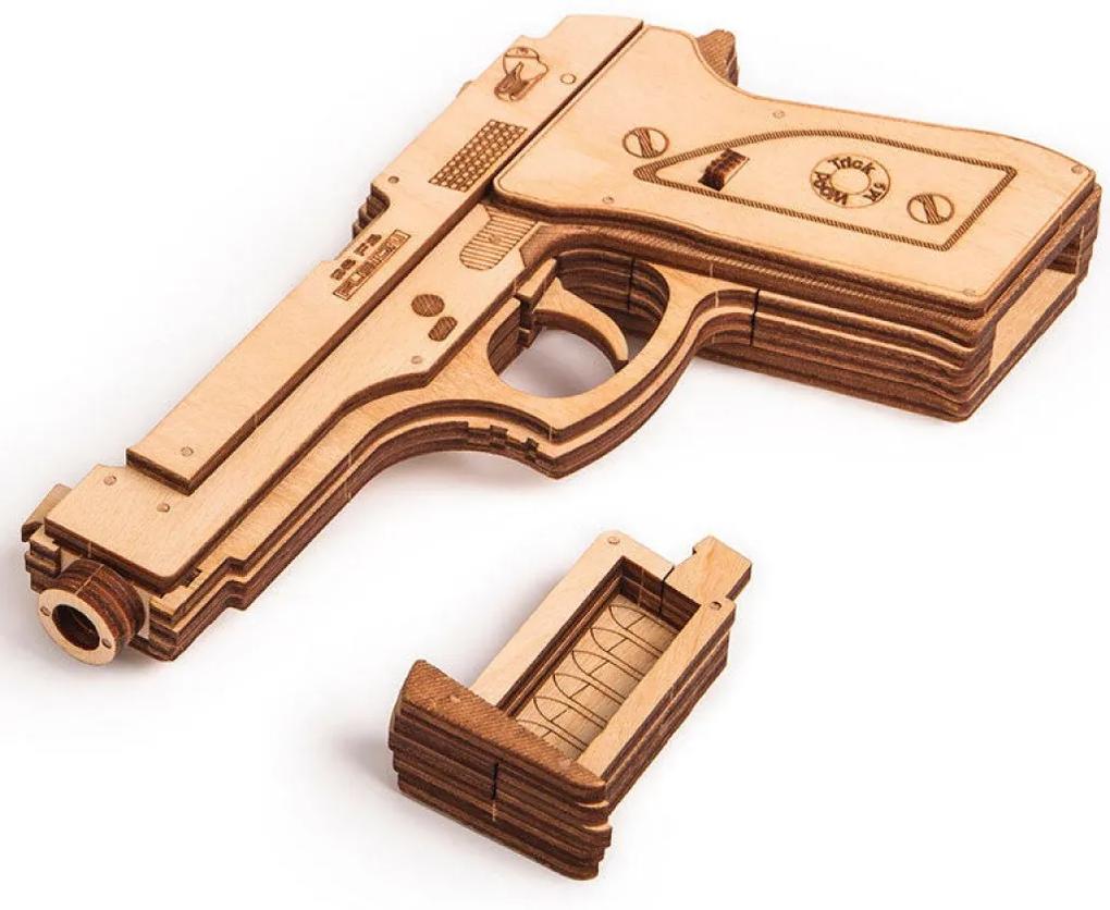 Puzzle 3D din lemn set de arme