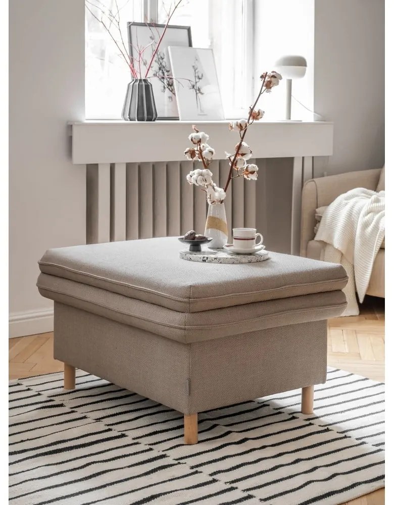 Taburet maro deschis Simon – Miuform