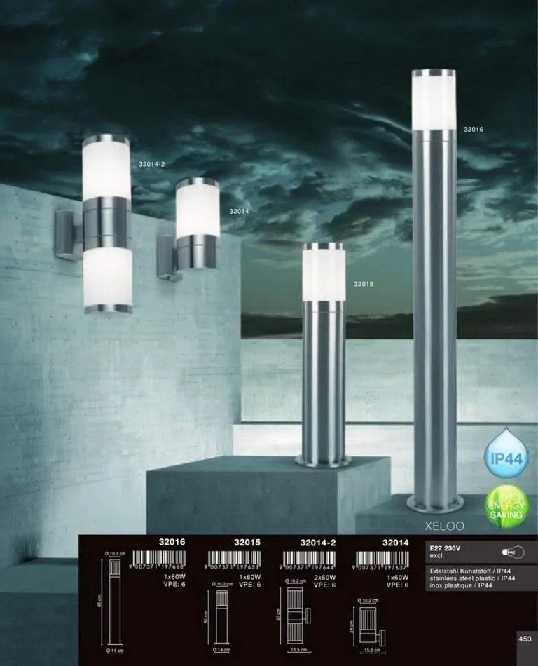Aplica exterior Xeloo 32014-2 GL