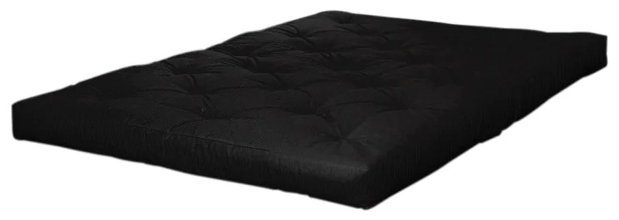 Saltea futon neagră fermă 160x200 cm Basic – Karup Design