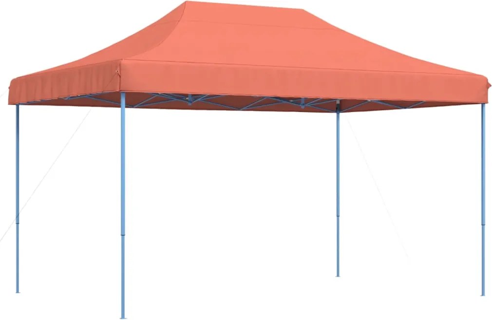 vidaXL Cort de petrecere pliabil Pop-Up, 440x292x315 cm, teracotă