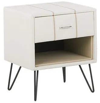 Noptieră BETTEA (alb). Promo -31%. 1022622