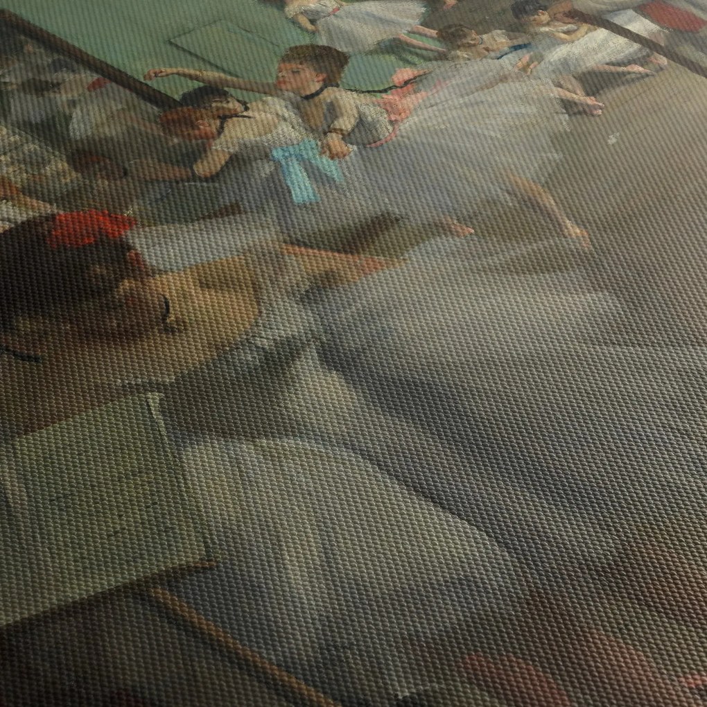 Tablou - Edgar Degas, The Dance Class, reproducere (cu ceas) (90x30 cm)