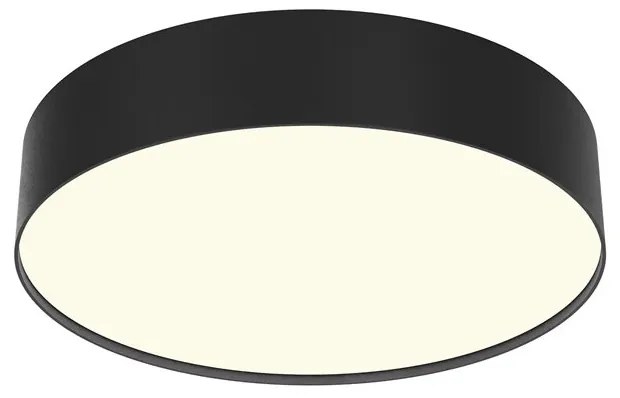 Plafoniera LED design tehnic Zoom D-30cm 3000K negru