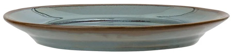 Farfurie de desert din gresie ceramică Bloomingville Pixie, ø 20 cm, verde-maro