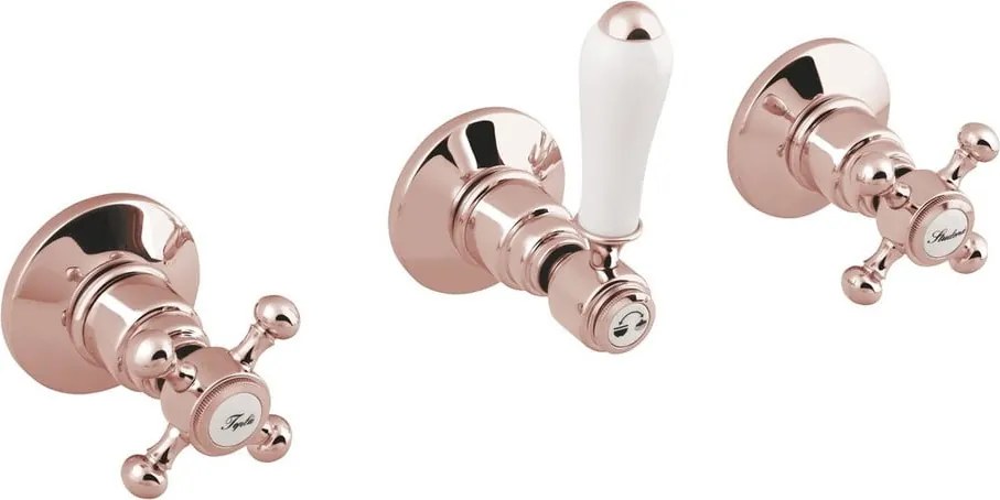 Baterie roz pentru duș încastrată (2 ieșiri) Antea – Sapho