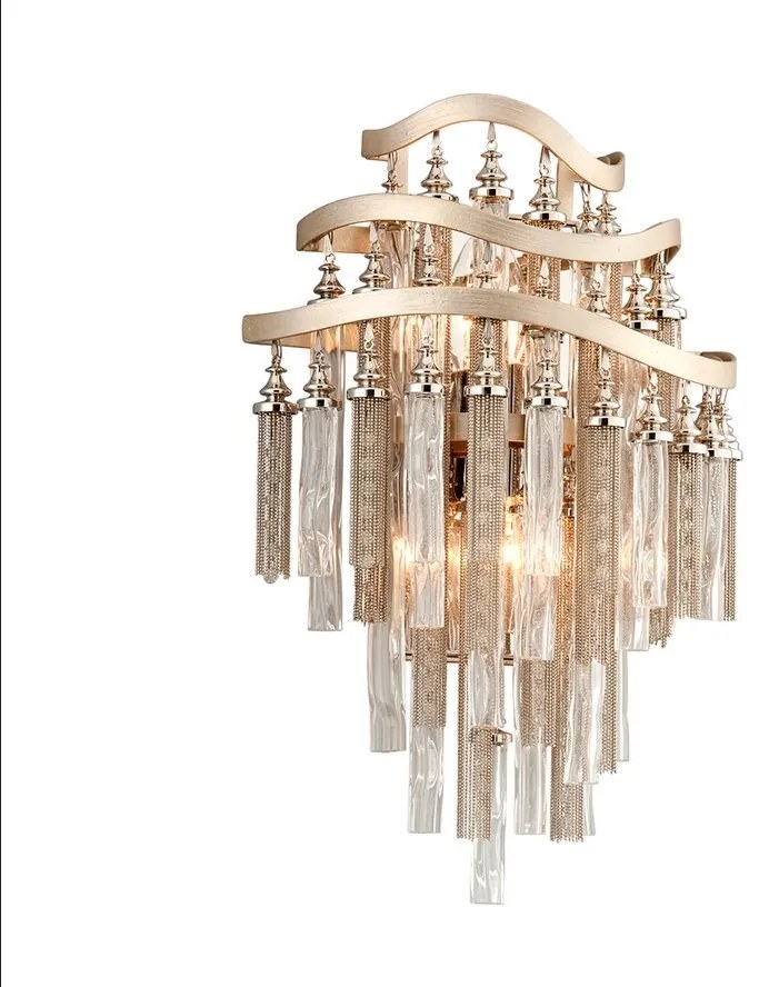 Aplica de perete LUX design elegant CHIMERA large, cu doua surse de lumina