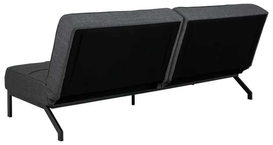 Canapea gri închis extensibilă 198 cm Perugia – Actona