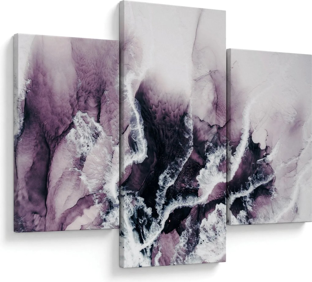 Tablou - Marmură violet N⁰2 (90x60 cm)