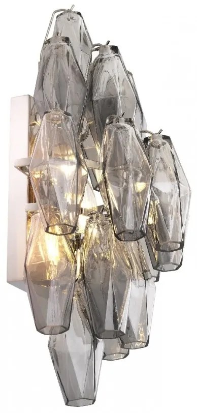 Aplica de perete design elegant LUX Benini nickel