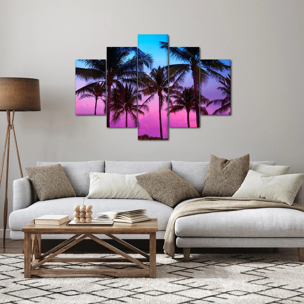 Tablou - Palmieri din Miami (150x105 cm)